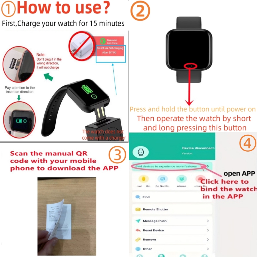 Multifunction Smart Watch For  - đánh giá và giá Smartwatch Watches For Girls