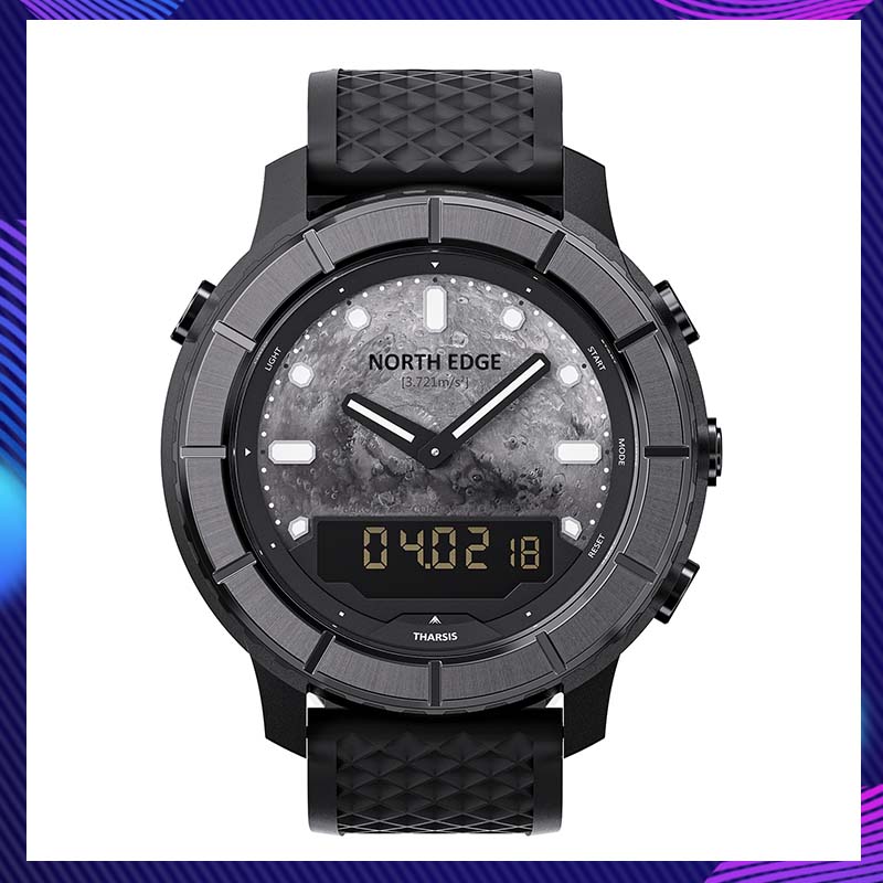 North Edge Tharsis Men Outdoor - đánh giá và giá Altimeter Compass Watch