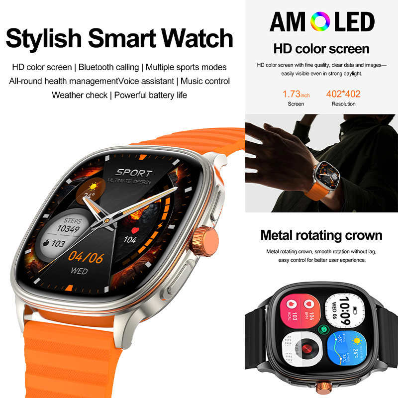 YAOCX HK73 AMOLED Smartwatch M - đánh giá và giá Smartwatch Watches Price