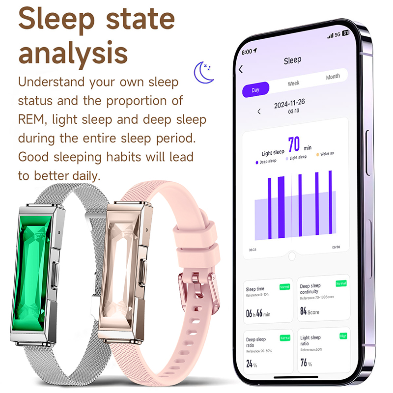 New Women Smart Bracelet Heart - đánh giá và giá Watches Ladies Smartwatch