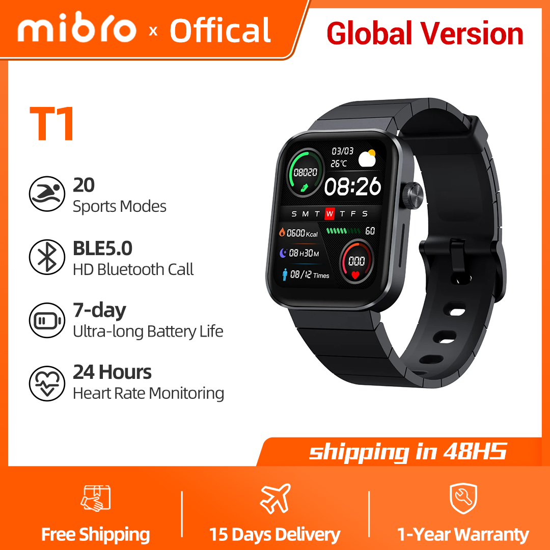 World Premiere Mibro T1 Smartw - đánh giá và giá Smartwatch Watches Price