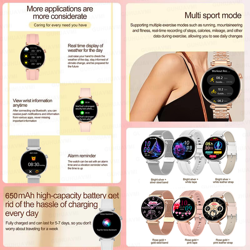 New 1.27-inch Smart Watch for  - đánh giá và giá Watches Ladies Smartwatch