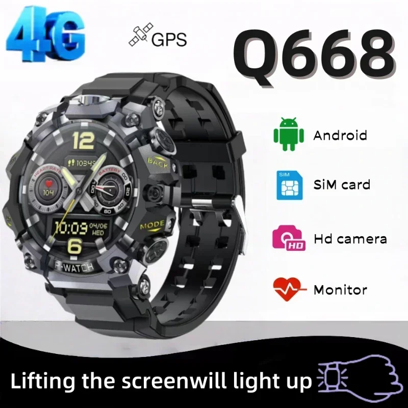 Q668 5G Full Network Smart Wat - đánh giá và giá Smartwatch Watches For Women With Gps